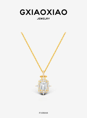 GXIAOXIAO方糖项链新年礼物