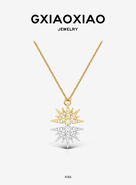 G XIAOXIAO 项链 【芒星系列】轻奢气质百搭项链NX6