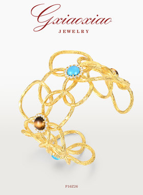 GXIAOXIAO【繁花】花朵手镯