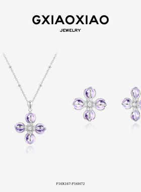 G XIAOXIAO【棱光十字刚杵】时尚气质百搭项链套装F16X167 F16H72