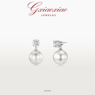 气质高级优雅通勤百搭耳环 法式 B15H34 XIAOXIAO