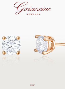 G XIAOXIAO 镀K金 925银针【浪漫瑰宝】轻奢气质高级感耳环 NH47