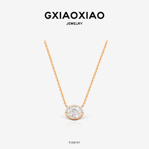 GXIAOXIAO轻奢简约圆形项链