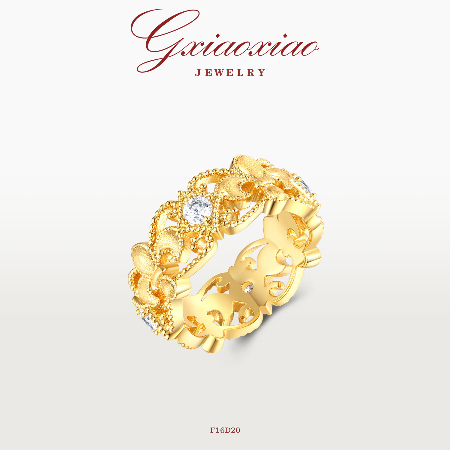 GXIAOXIAO高级设计感气质戒指