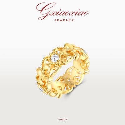 GXIAOXIAO高级设计感气质戒指