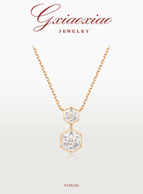 GXIAOXIAO气质时尚百搭蜂巢项链