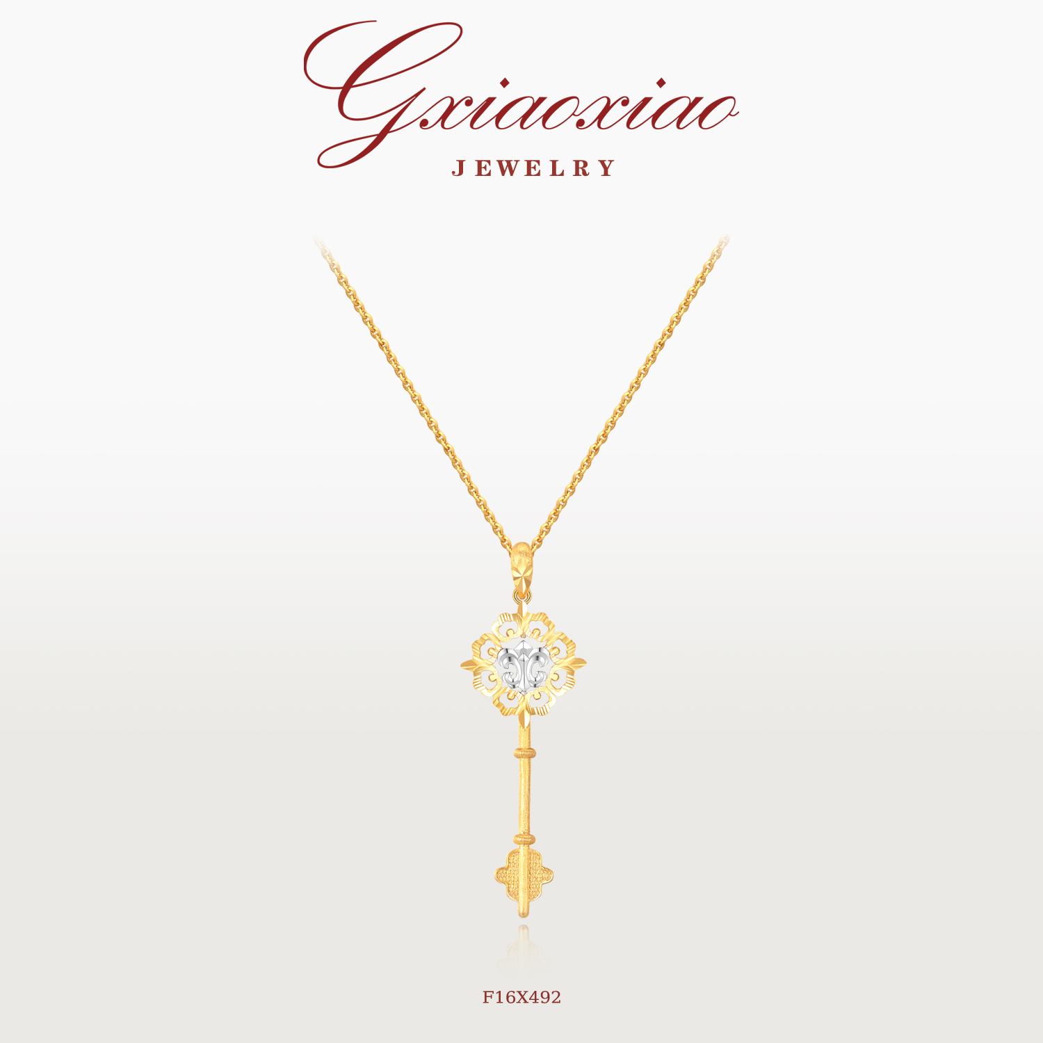 【鸢尾星钥】高级鸢尾花钥匙项链