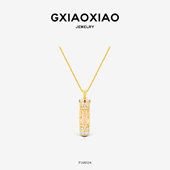 XIAO 随身宝宝佛 新中式 气质宝宝佛项链新年礼物 F16X524