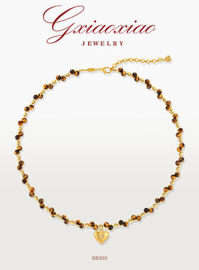 GXIAOXIAO美拉德流光风项链