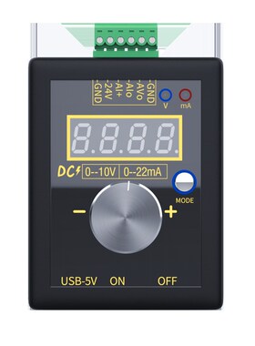 高精度手持式0-10V/0-4-20mA模拟电压电流信号发生器调试源校验仪