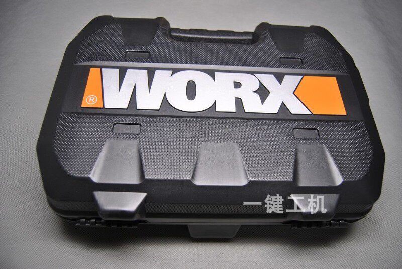 威克士WORX手动家庭用工具箱套装带钻头批头适合手动或配冲击钻用
