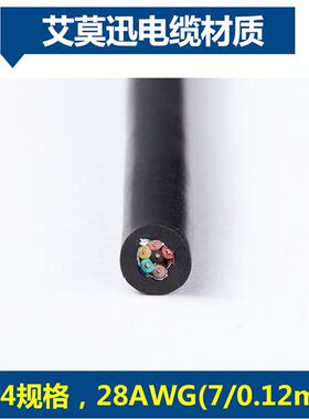 适用步科Kinco伺服驱动器JD FD CD ED USB调试电缆数据线USB-DC2S