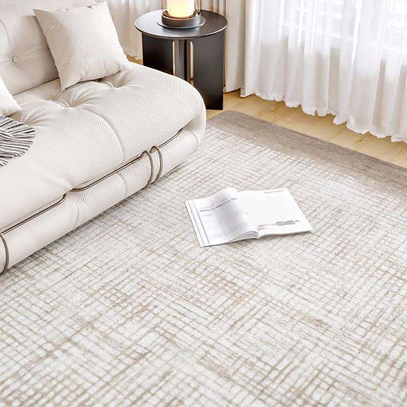 现代简约几何地毯客厅沙发茶几垫意式极简家用卧室床边床前地垫子