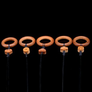 天然满鱼籽纹金丝龙血竹环纯手工打磨配饰环款 多样精致美观百搭 式