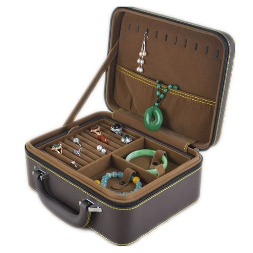 多功能简约耐用首饰品收纳盒外出旅游便携看货家用女Y生送节日礼