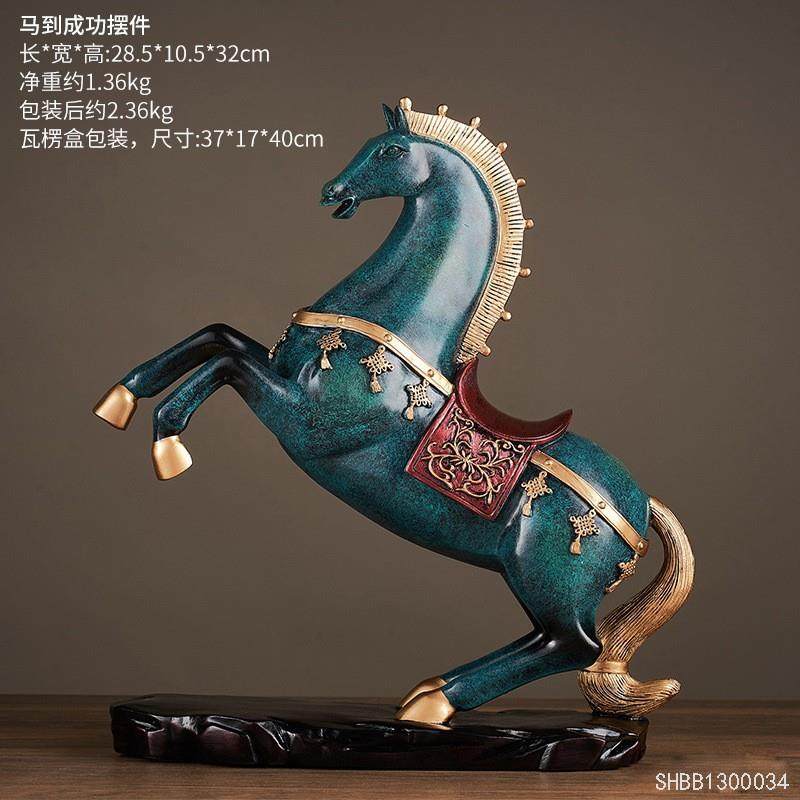 新中式轻奢马摆件酒柜博古架装饰品马到成功办公室桌面工艺品摆设,电子元器件市场,其它元器件,淘宝优惠券,粉丝福利购,淘宝优惠卷