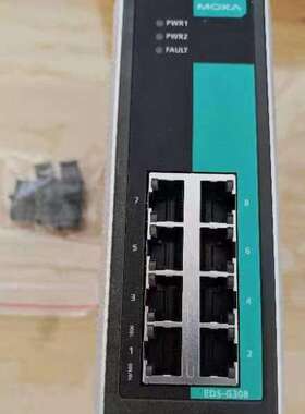 MOXA交换机EDS-308-MM-ST 8口聪明型即插即用工业以太网交换机