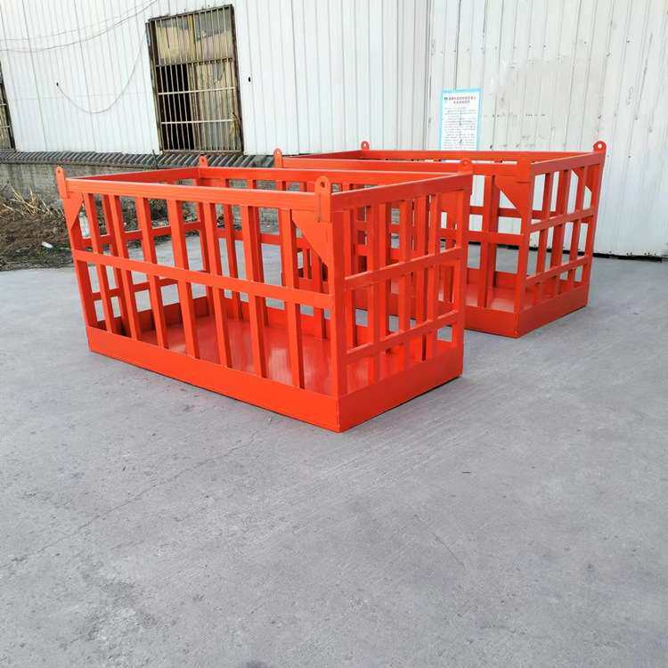 鲁鸿 顶框高空作业吊车吊篮外墙幕墙施工高空建筑载人吊笼