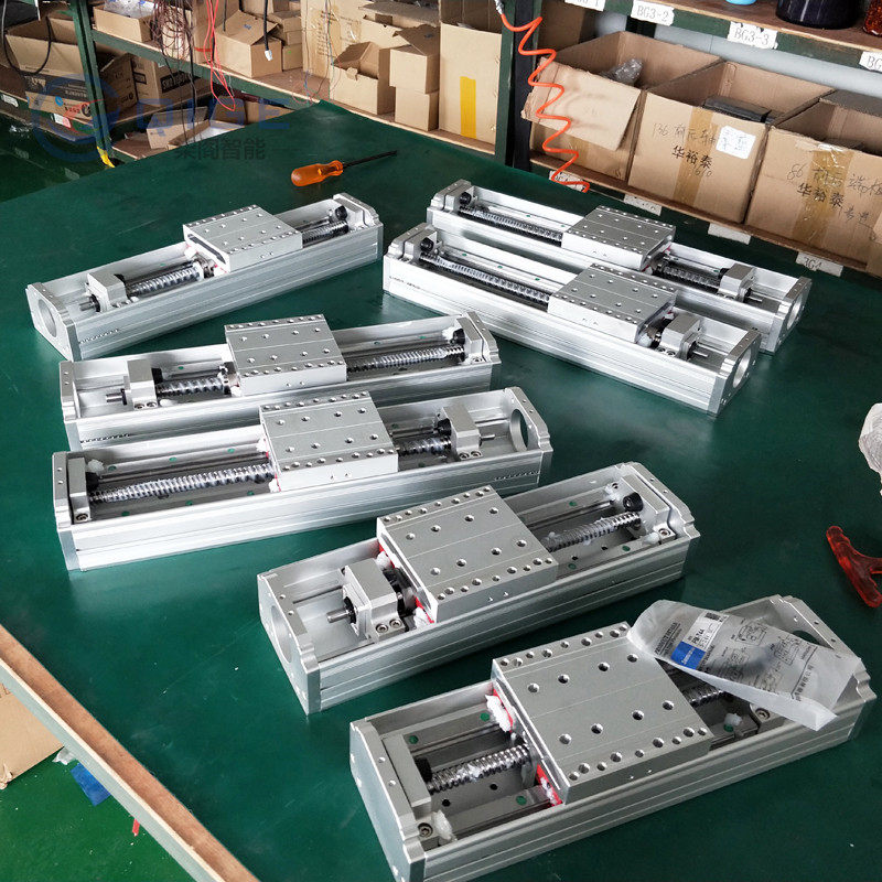 柒阁智能直线导轨丝杆模组型材线性滑块精密多P轴单轴搭建滚珠滑