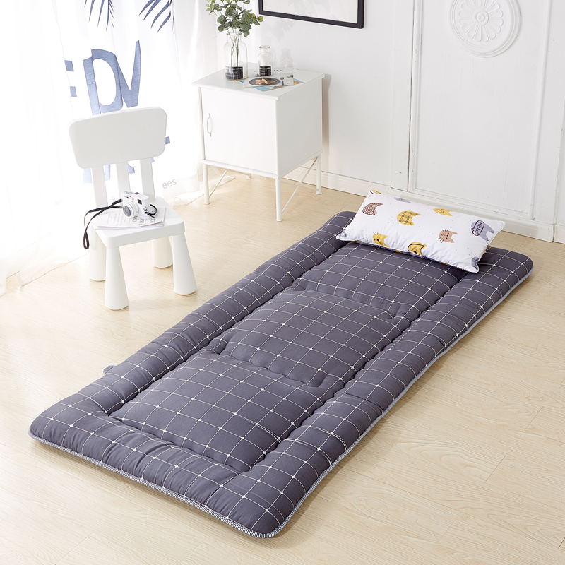 日式加厚榻榻米床垫打地铺睡垫神器可折叠家用M软垫懒人床褥子1.5