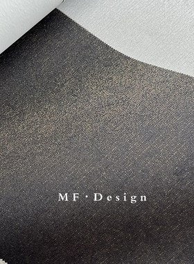 电视背景墙无缝全屋轻奢立体感墙布卧室壁布素色黑色S金色A02-66