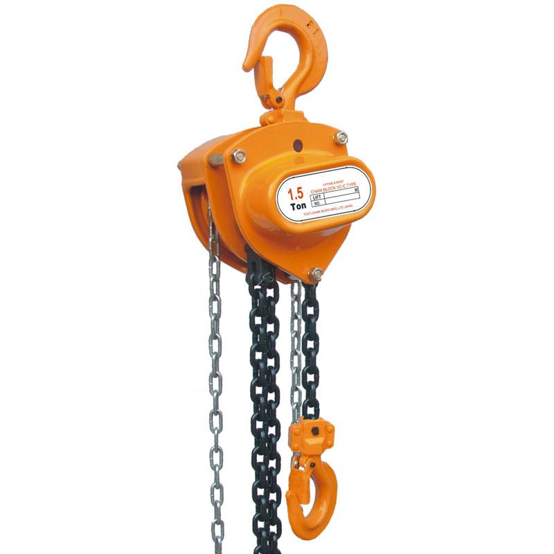 TOYO-INTL手拉葫芦 手拉起重设备 2t倒链 手摇起重工具