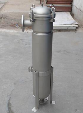 WF-1P2S快开式 0.5平方啤酒饮料工业水处理袋式过滤器