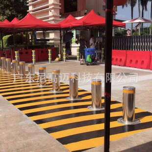 尼高迈自动液压升降柱不锈钢电动路桩防恐路障肇庆揭阳学校升缩庄