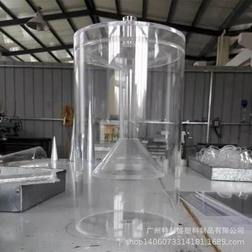 超大口径空心透明有机玻璃亚克力PMM压克力浇铸管库存齐厂家供应