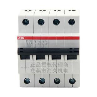 ABB低压开关SH200系列交流断路器SH204 D8;2CDS214001R0081