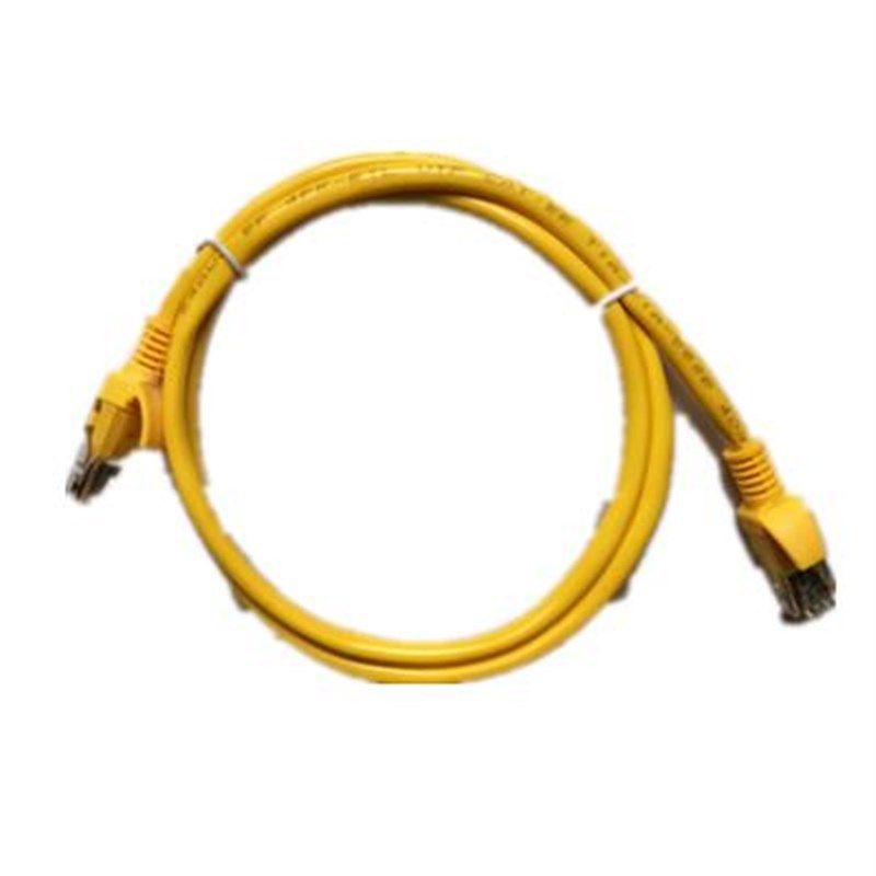 50条一包 网络跳线成品黄色灰色8芯短网线带水晶头1米网线