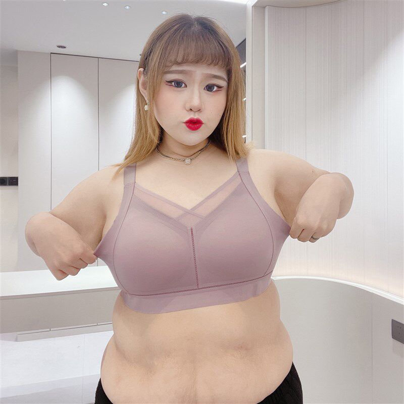 胖mm无痕全罩杯内衣女大胸显小胸聚拢收副乳上托防下垂无钢圈文胸,女士内衣/男士内衣/家居服,文胸,淘宝优惠券,粉丝福利购,淘宝优惠卷