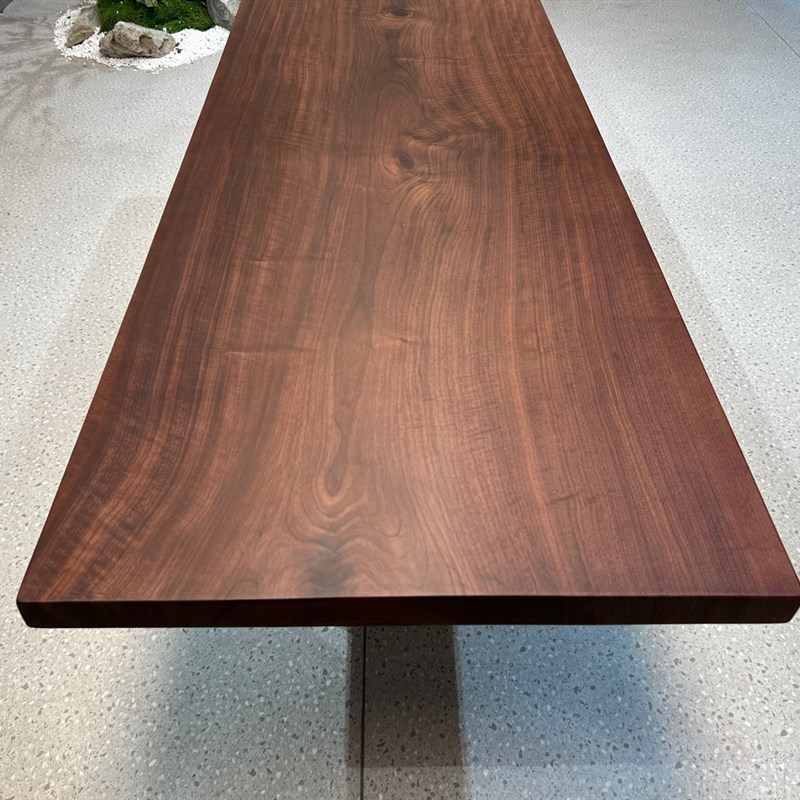 北美黑胡桃大板 独板 全方240*80*5餐桌办公桌书桌岛台实木大板