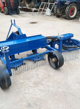 果园用避让式割草机果林茶树除草打草四轮拖拉机带多盘树空避障式