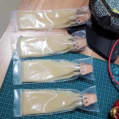 素色双股皮筋6028.5022.4822.4525带定位3.0加厚皮兜手工绑1.2厚