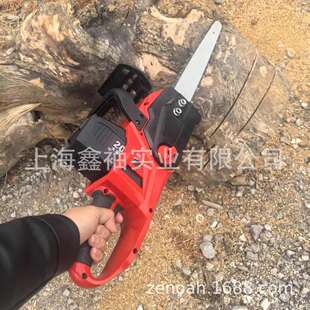 丸崎40V电锯16寸园林伐木锯家用锂电链锯