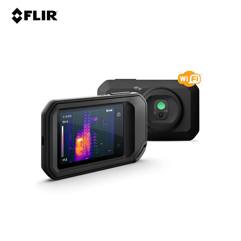 FLIR菲力尔C5口袋式红外热像仪便携式内置LED照明检测地暖漏水等