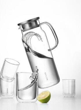 现货供应德世朗DESLON佳悦玻璃冷水壶套装DJY-TZ016A