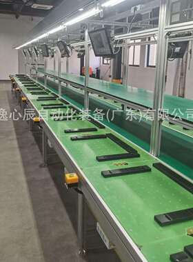 280AH动力电池老化线带焊锡位来福轮旋转升降工装返板组装流水线