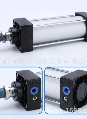 SC标准气缸大推力250X100X125X150X175X200X300X500X1000S重型5吨