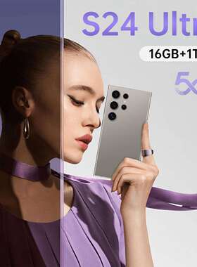 TK爆款现货S24 Ultra真4G 6+64GB跨境手机7.3寸直角屏智能手机批