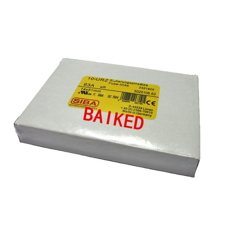 西霸SIBA 63A -700V 30KA 5020106.63 保险丝 14x51 熔断器保险丝
