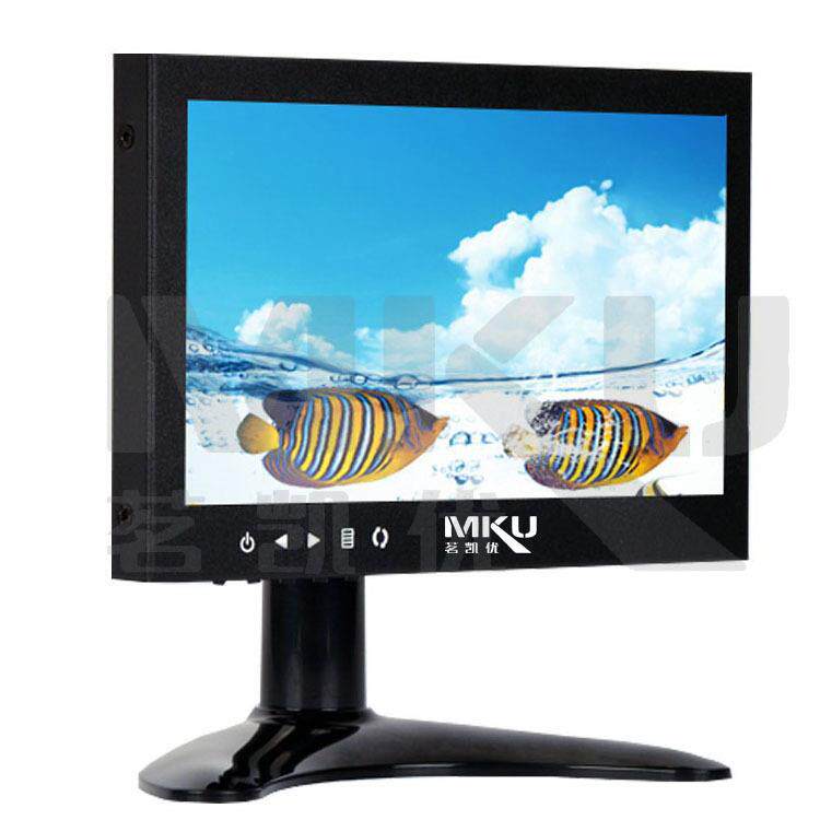 液晶监视器工厂长期供应7寸显示器16:9宽屏VGA HDMI AV BNC显示屏