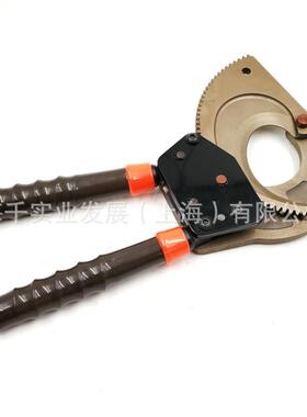 XJ100棘轮式手动电缆剪线缆剪 铜铝铠装电缆3*300mm2断线钳切线钳