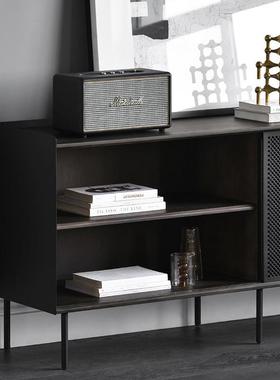 工业风铁艺置物柜餐边柜现代简约铁艺酒柜客厅储物边柜备餐收纳柜