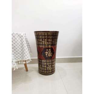 特大号福字花盆陶瓷陶瓷花盆招财金钱树盆景盆栽泥土土养花盆家用