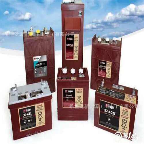 TROJAN邱健蓄电池L16P-AC富液式6V420AH洗地机高空作业升降平台