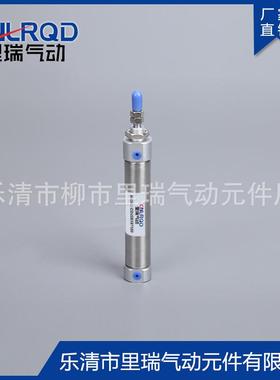 厂家供应 型小型迷你气缸CDJ2B16X100 不锈钢行程可调气缸
