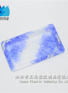 Samma-1100GA(1箱800套)塑料小号寿司盒带透明盖子