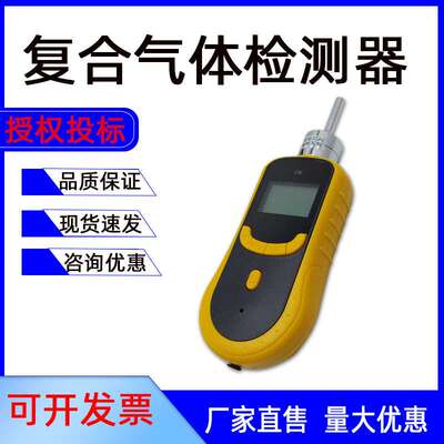 Handheld combustible gas detector